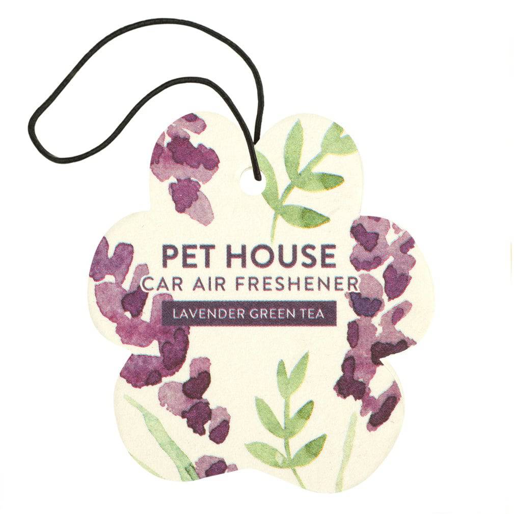 One Fur All Pet House Car Air Freshener (Lavender Green Tea)