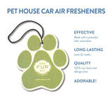 One Fur All Pet House Car Air Freshener (Fresh Citrus)