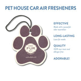 One Fur All Pet House Car Air Freshener (Lavender Green Tea)