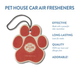 One Fur All Pet House Car Air Freshener (Ruby Red Grapefruit)