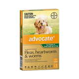 ADVOCATE Green Small Dog 0-4KG 3 Pack
