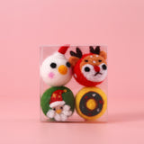FurBub Cat Toy Wool Ball Christmas Set