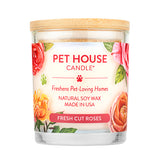 One Fur All Pet House Candle (Fresh Cut Roses)