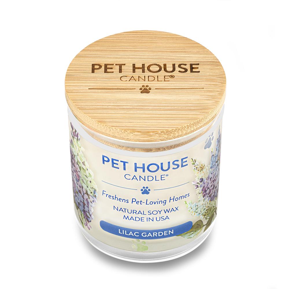 Lilac Garden Candle Pet House Candles - One Fur All