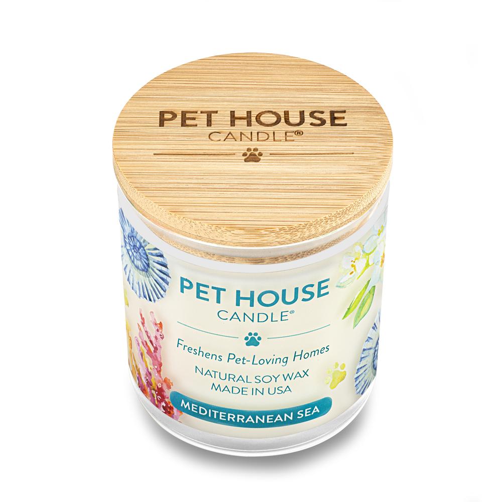 Mediterranean Sea Candle Pet House Candles - One Fur All