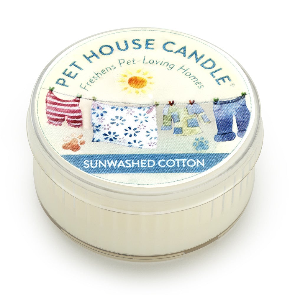 One Fur All Pet House Mini Candle (Sunwashed Cotton)