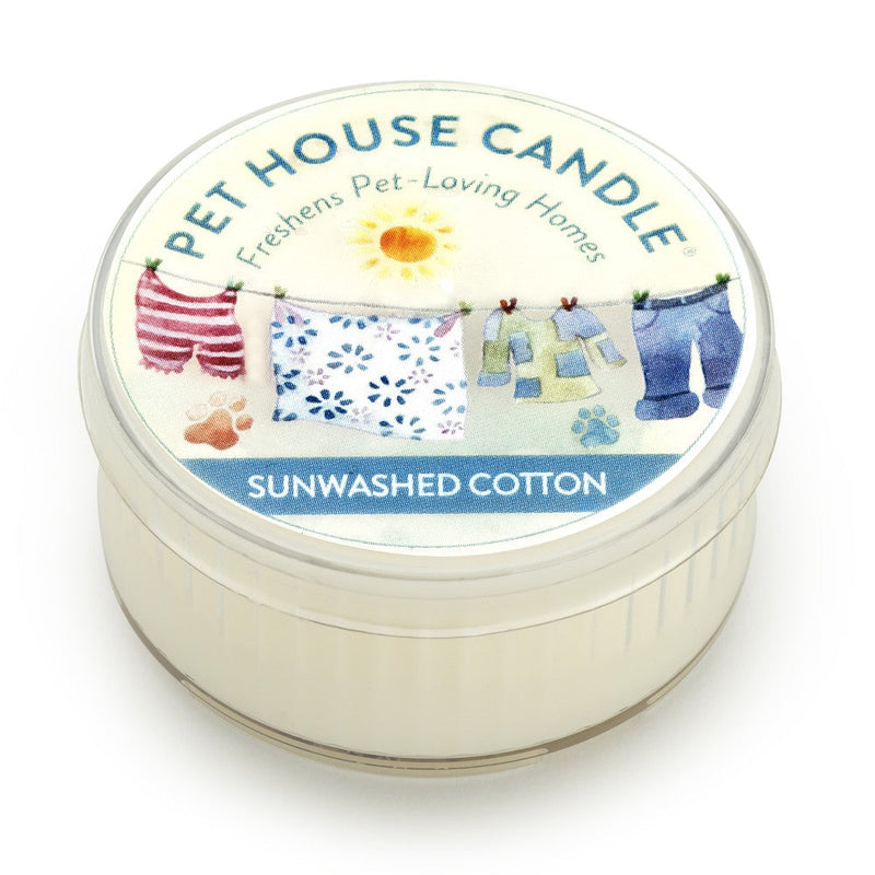 One Fur All Pet House Mini Candle (Sunwashed Cotton)