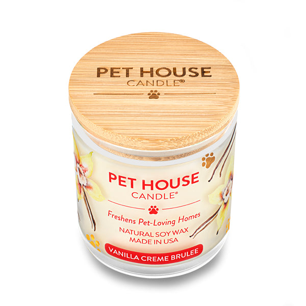 One Fur All Pet House Candle (Vanilla Creme Brulee)