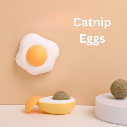 FurBub Catnip Toy Eggs