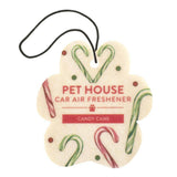 One Fur All Pet House Car Air Freshener (Candy Cane)