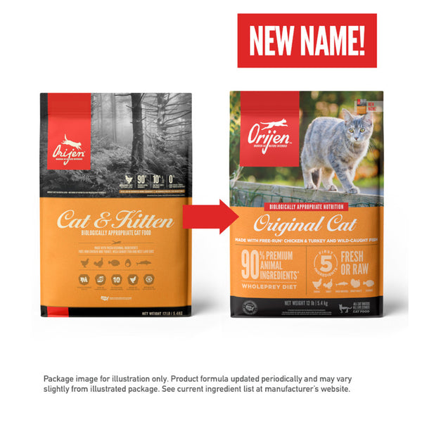 Orijen Biologically Appropriate Cat and Kitten Dry Cat Food 1.8kg