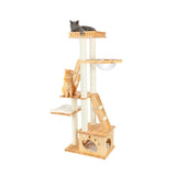 (Pre-order) HONEYPOT CAT® Solid Wood 5-Level Cat Tree 1.76m #180172pro