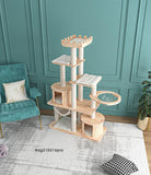 MiaoZuo Premium Solid Wood Cat Tree 176CM AG210316PRO