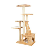 (Pre-order) HONEYPOT CAT® Solid Wood 5-Level Cat Tree 1.46m #180172