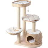 HONEYPOT CAT® Solid Wood Cat Tree 95cm-141cm #210008 #210011 #210012