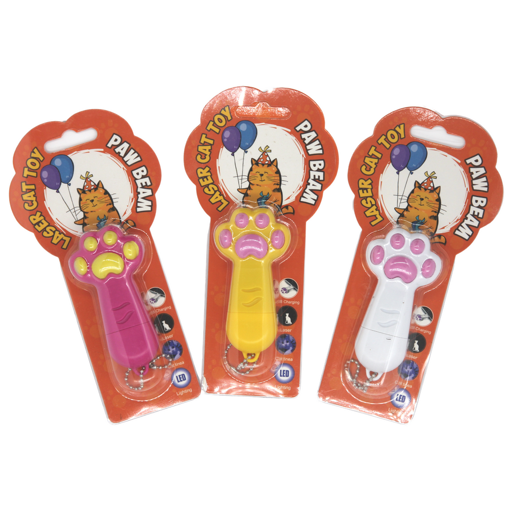 Rechargeable Laser Cat Toy with UV Light PawzUp Pet Supplies