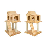 HONEYPOT CAT® Solid Wood Cat Tree Cat House 95cm #180359