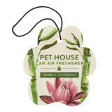 One Fur All Pet House Car Air Freshener (Bamboo Watermint)