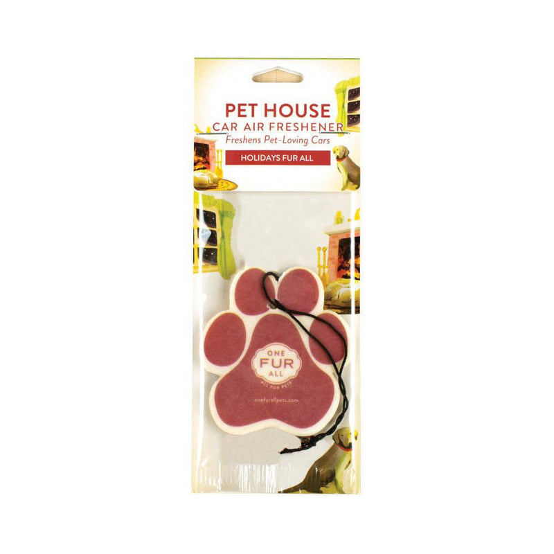 One Fur All Pet House Car Air Freshener (Holidays Fur All)