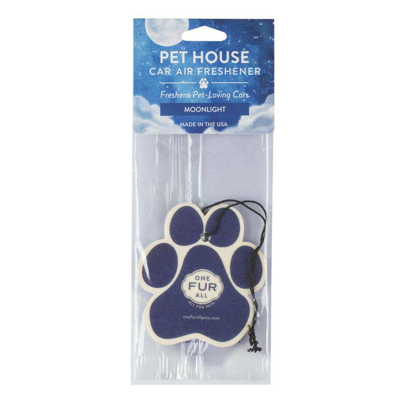One Fur All Pet House Car Air Freshener (Moonlight)