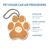 One Fur All Pet House Car Air Freshener (Pina Colada)
