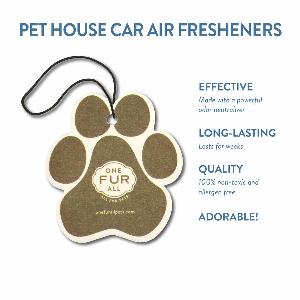 One Fur All Pet House Car Air Freshener (Pumpkin Spice)