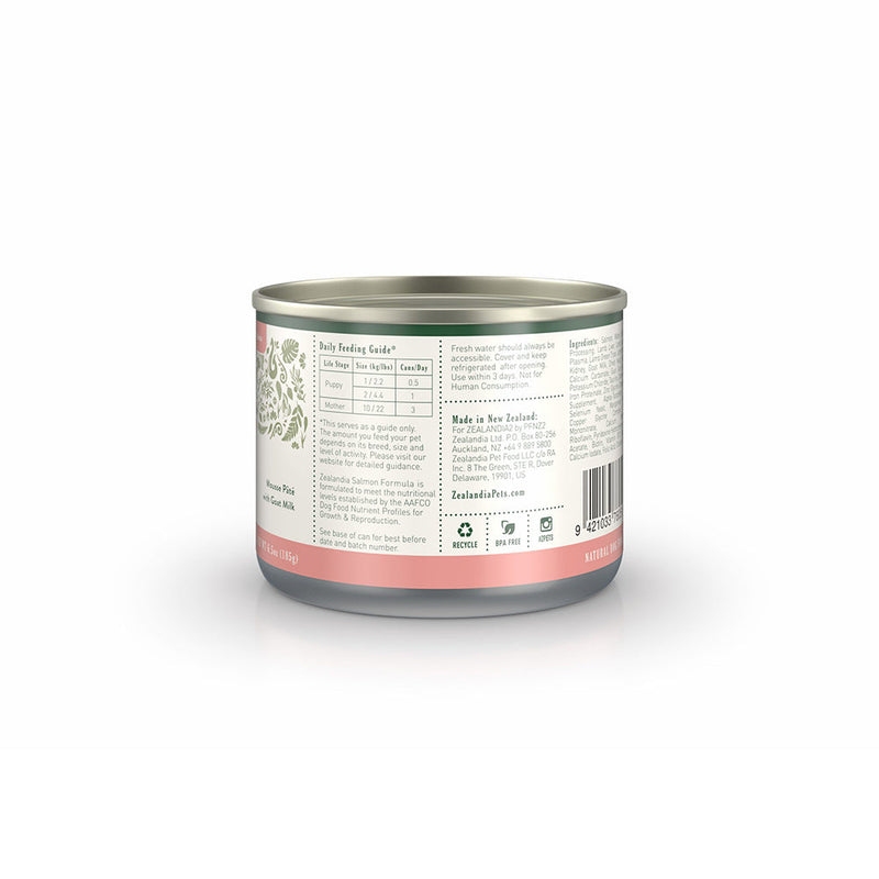 ZEALANDIA Mousse Salmon Pate Puppy & Mama Wet Food 185g