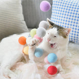 MissPet Cat Toy Wool Ball Set with Catnip