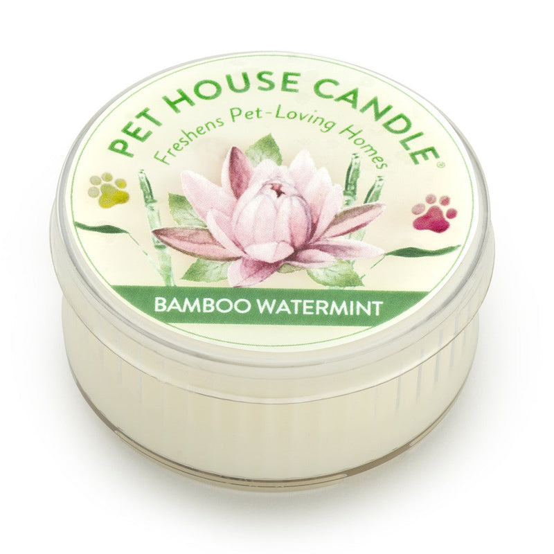 One Fur All Pet House Mini Candle (Bamboo Watermint)