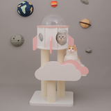 (Pre-Order) MUSHE Solid Wood Cat Tree - Rocket 125cm