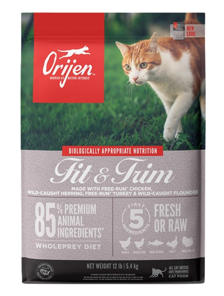 Orijen Biologically Appropriate Fit and Trim Dry Cat Food 5.45kg
