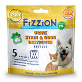Fizzion Extra Urine Stain and Odor Destroyer - 5 Refill Pouch