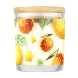 Fresh Citrus Candle Pet House Candles - One Fur All