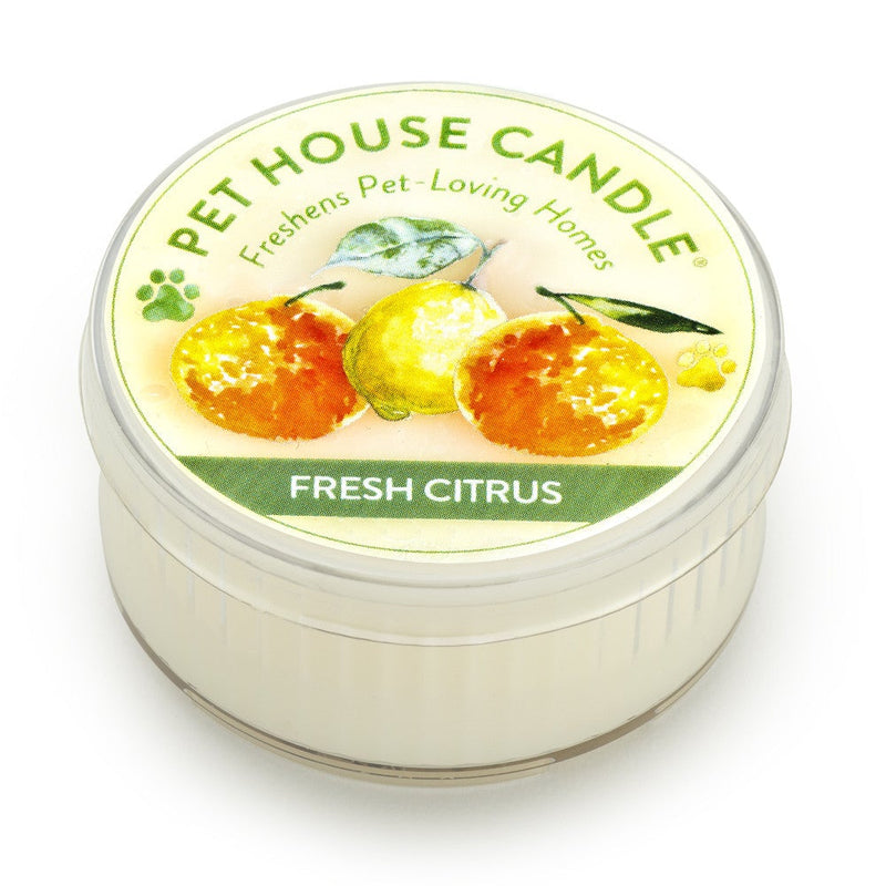 One Fur All Pet House Mini Candle (Fresh Citrus)