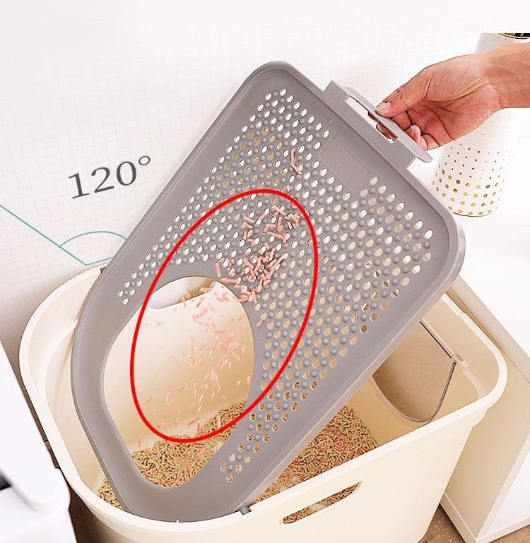 FurBub Enclosed Cat Litter Box