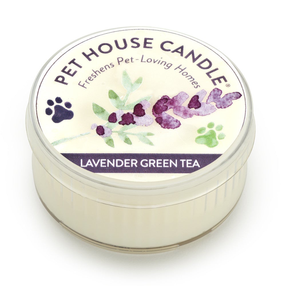 One Fur All Pet House Mini Candle (Lavender Green Tea)