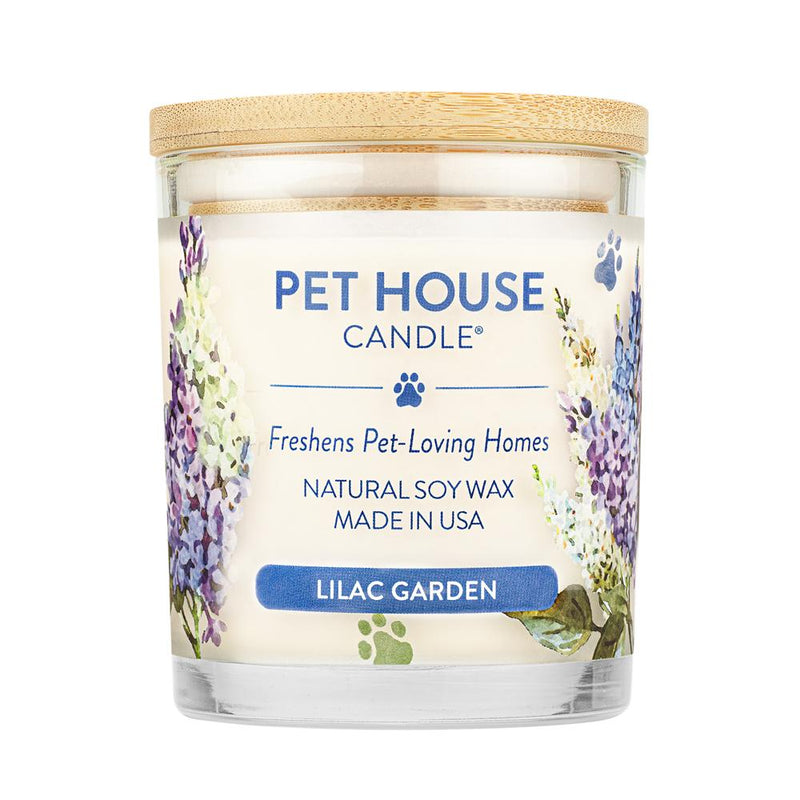 Lilac Garden Candle Pet House Candles - One Fur All