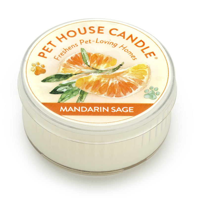 One Fur All Pet House Mini Candle (Mandarin Sage)