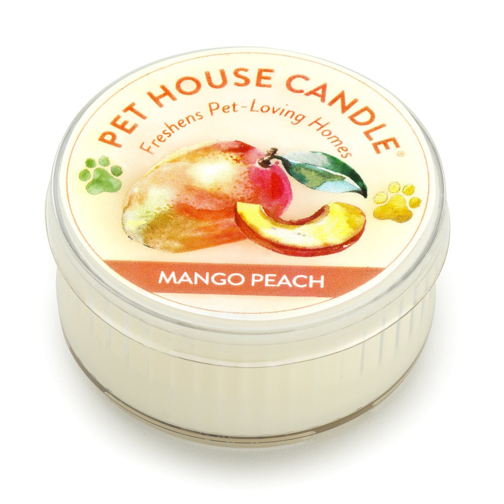 One Fur All Pet House Mini Candle (Mango Peach)