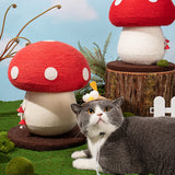 Mushroom Scratching Post