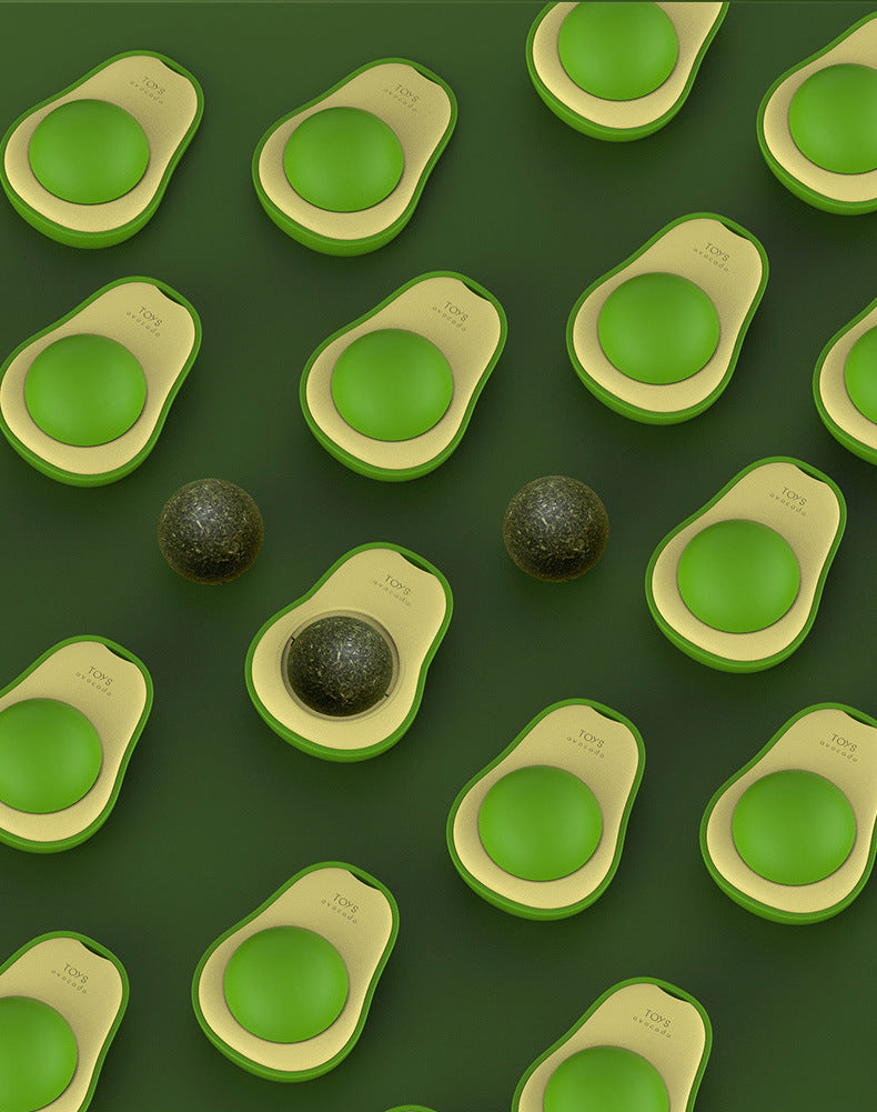 FurBub Catnip Toy Avocado