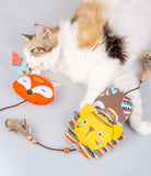 Feather Cat Toy Jungle Animals