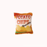 Furbub Dog Squeaky Toy Potato Chips