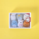 Furbub Catnip Toy with Bell Huggy Zoo Friends Set