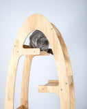 (Pre-order) HONEYPOT CAT® MiaoZuo Solid Wood Cat Tree 173cm #AG190501