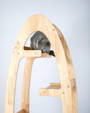 HONEYPOT CAT® MiaoZuo Solid Wood Cat Tree 173cm #AG190501