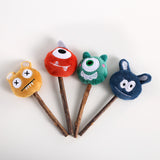 Furbub Silver Vine Dental Toy with Bell Monsters