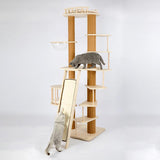 (Pre-order) HONEYPOT CAT® Solid Wood Cat Tree 206cm #180477