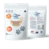Freezy Paws Freeze-Dried Chicken Heart Coated with Salmon Dog and Cat Treats 100g