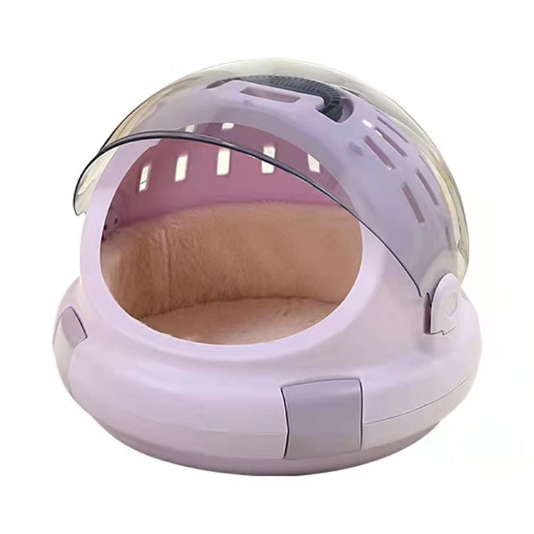 FurBub 2-in-1 Capsule Pet Carrier & Bed | PawzUp Pet Supplies | Travel Carrier | Pet Cat Puppy Carrier |